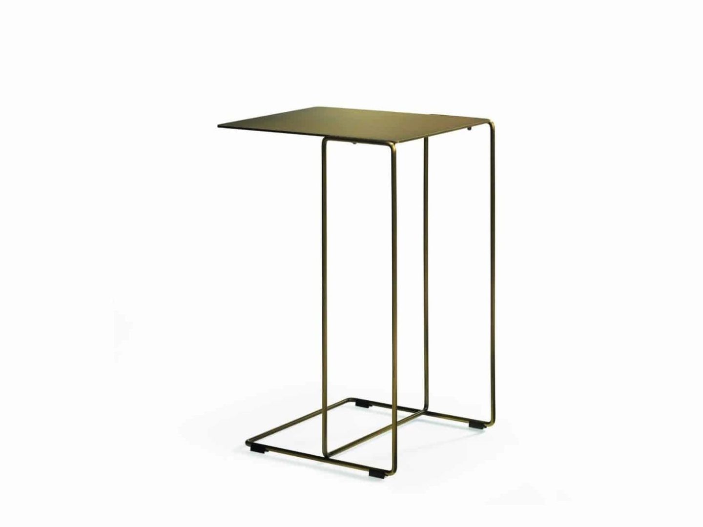 Walter Knoll Oki Beistelltisch klein eckig bronze - Produktabbildung